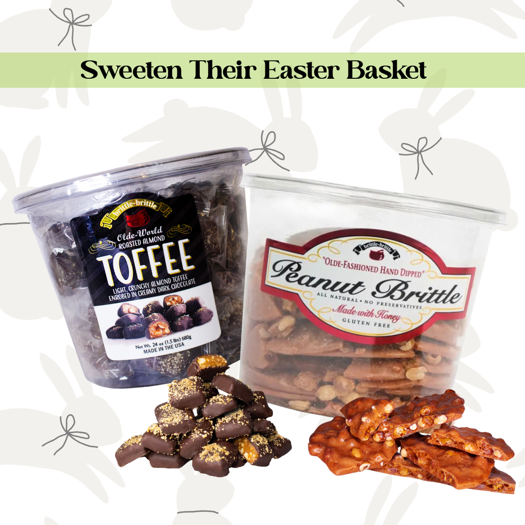 Easter Peanut Brittle & Toffee Duo