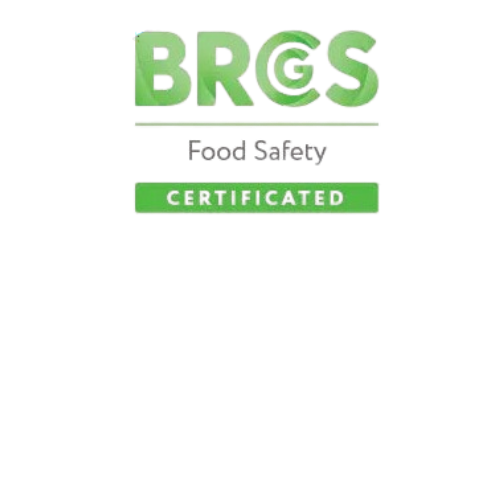BRGS Food Safety Certified logo on a white background