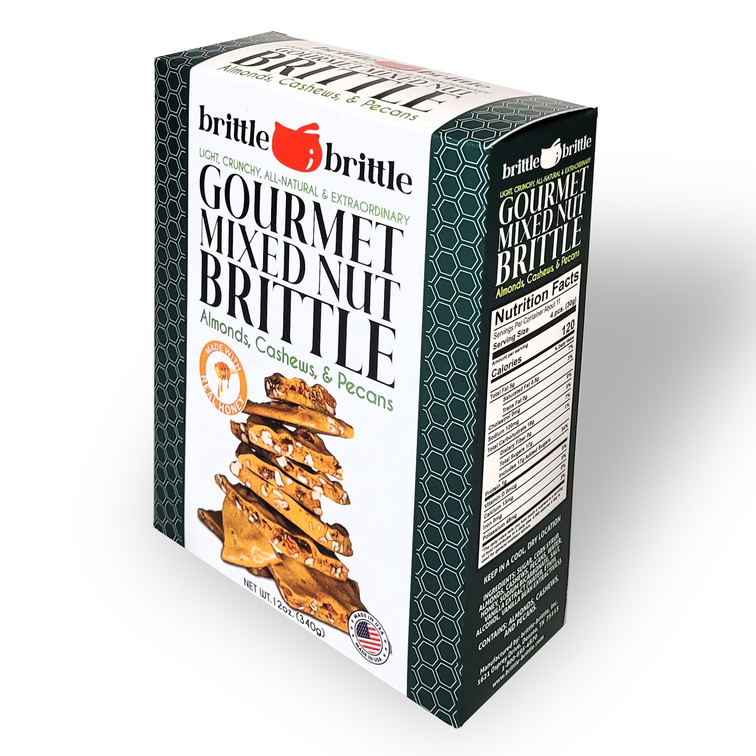 Best Gourmet Mixed Nut Brittle
