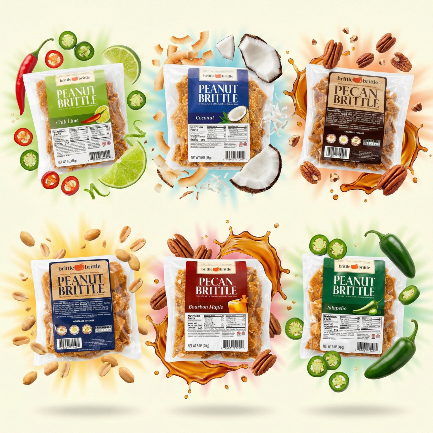 6 Flavors. One Party Pack