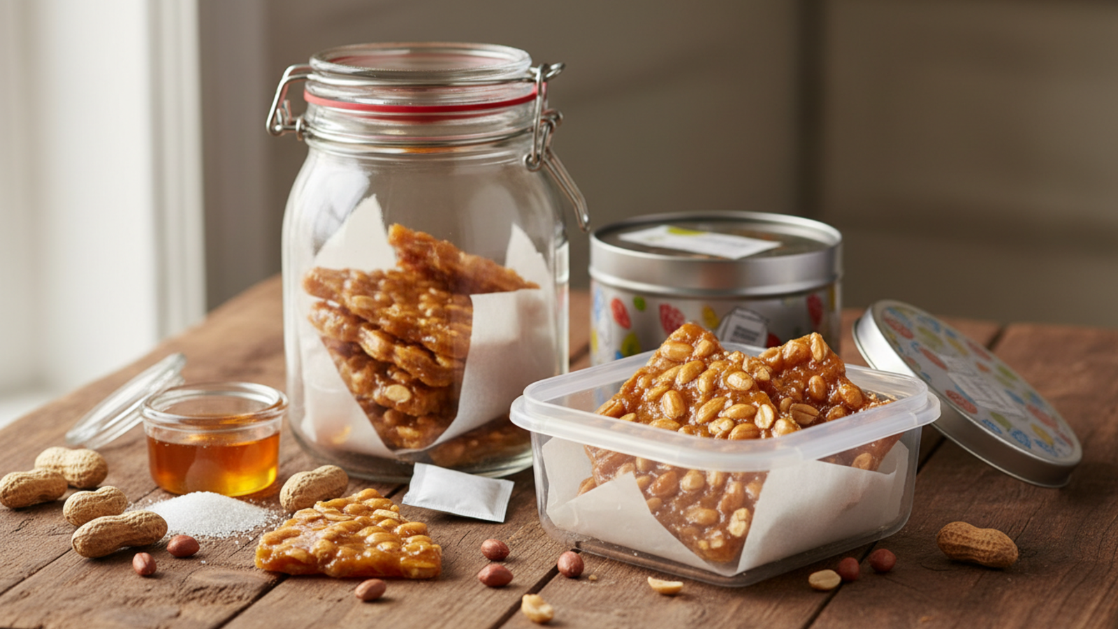 How to Store Peanut Brittle So It Stays Crunchy and Fresh