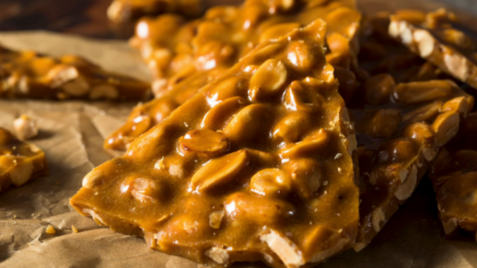 gourmet peanut brittle