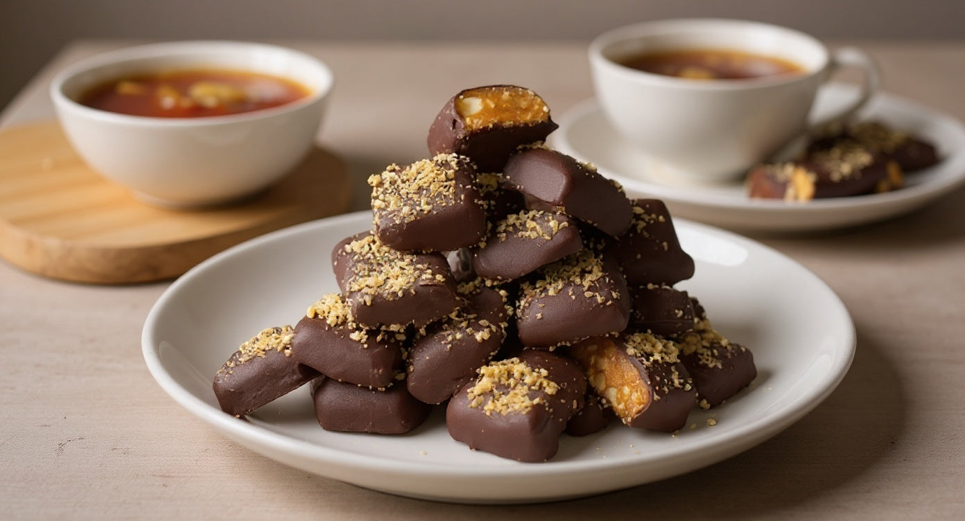 Roasted Almond Toffee Chocolate