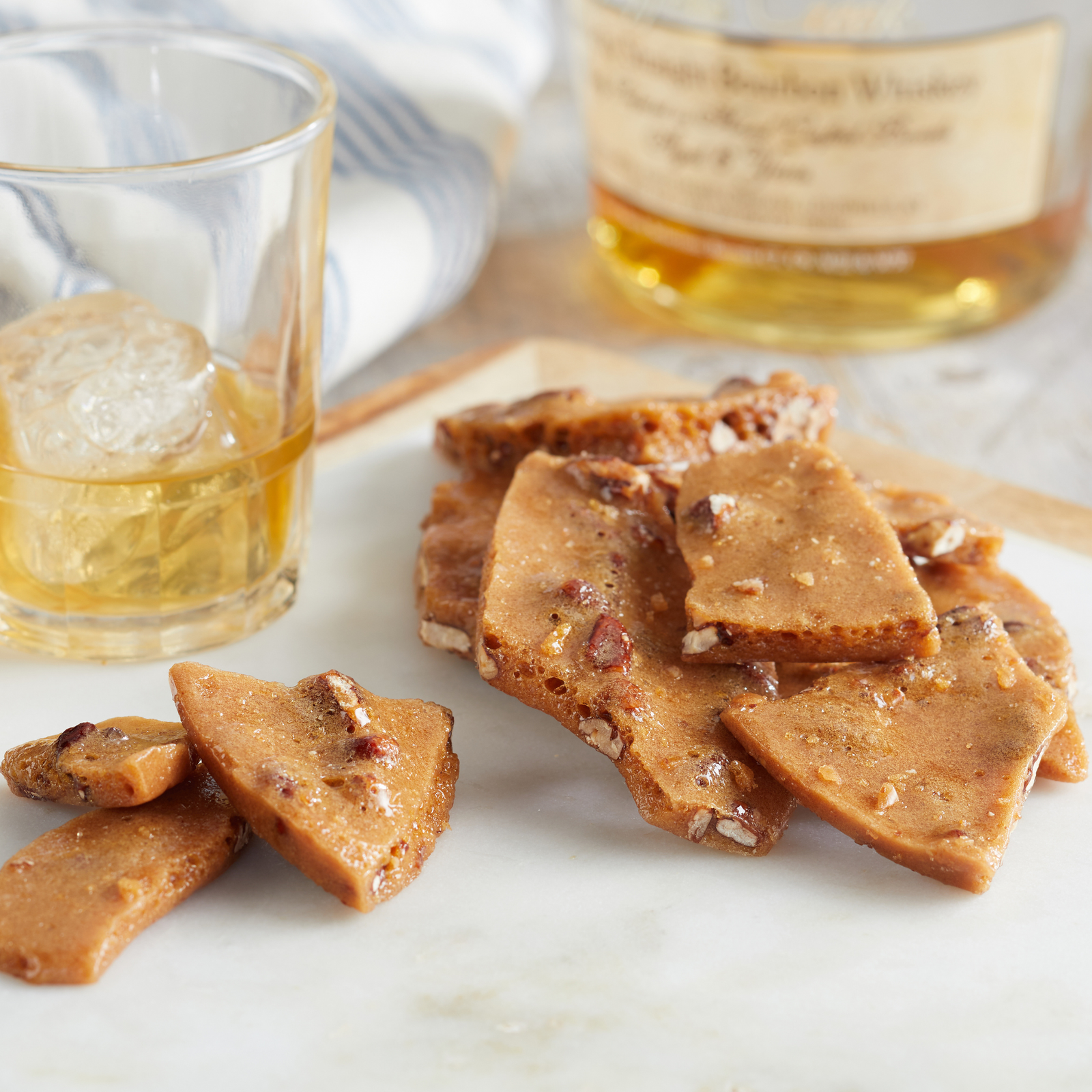 Bourbon Maple Pecan Brittle (5 oz)