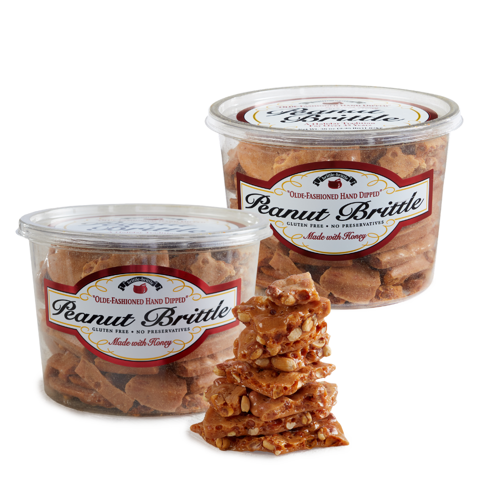 Peanut Brittle 2-Pack, 36 oz Tubs