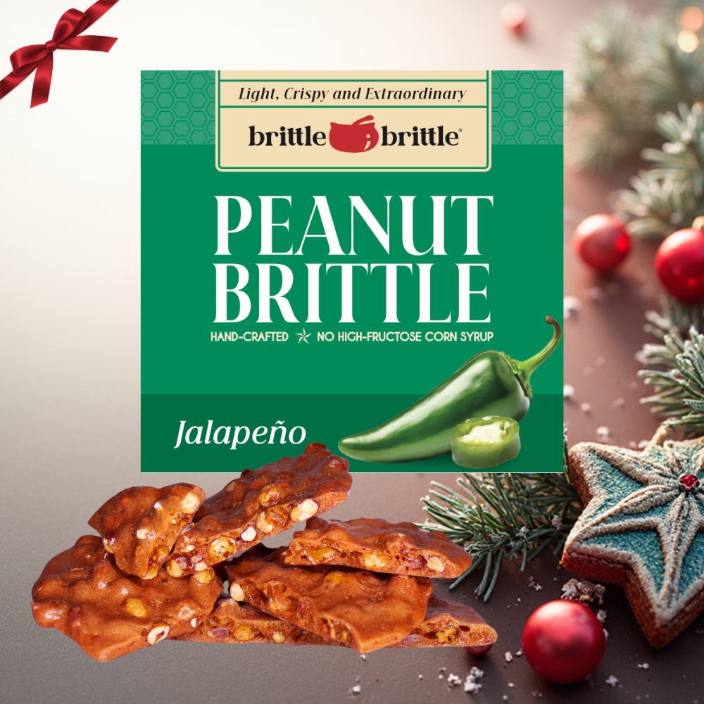 Jalapeño Peanut Brittle – Sweet Heat with a Southern Kick (5 oz)
