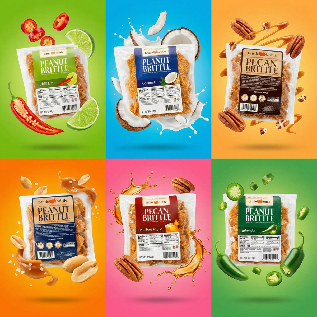 6 Flavors. One Party Pack