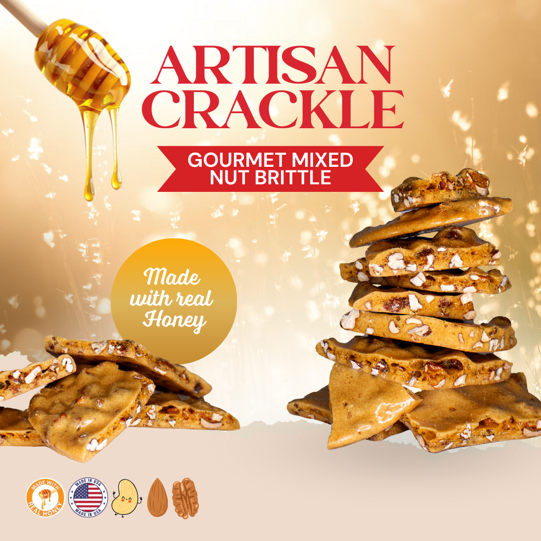 Gourmet Nut Brittle - Aritsan Crackle