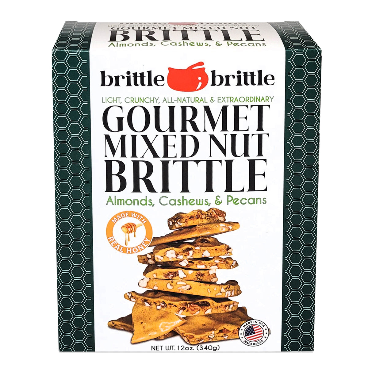 Gourmet Mixed Nut Brittle