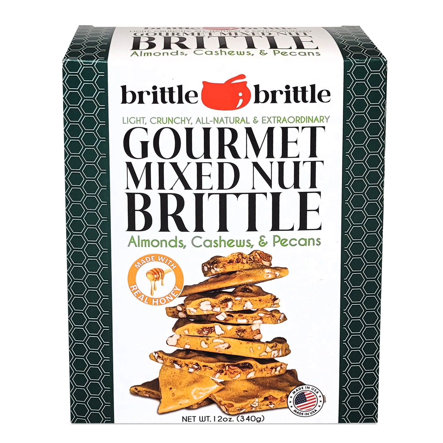 Gourmet Mixed Nut Brittle