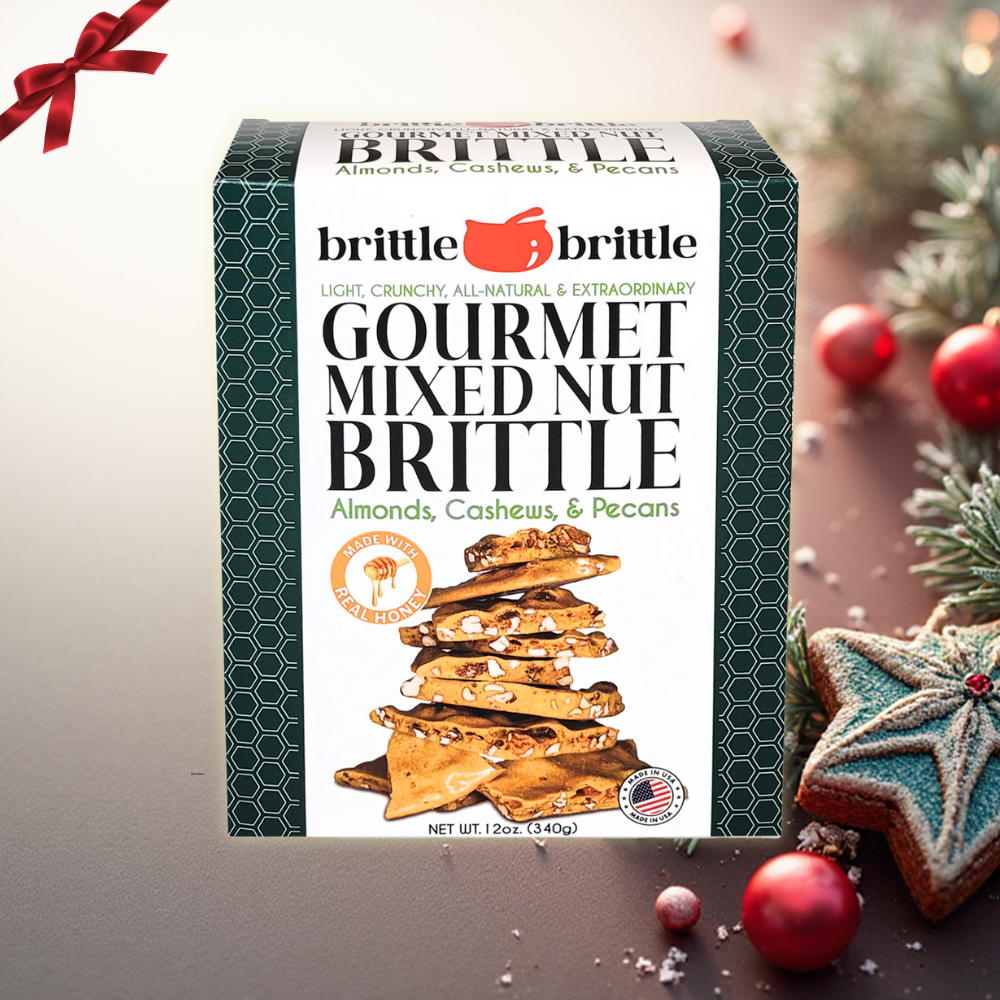 Gourmet Mixed Nut Brittle