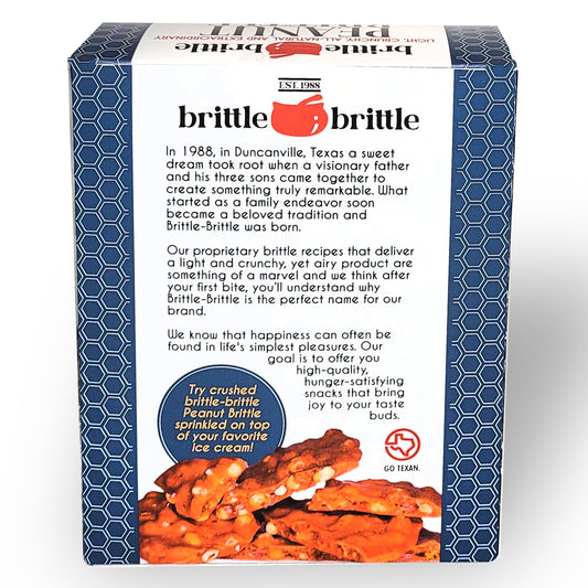 **New 12oz Box** Gourmet Peanut Brittle