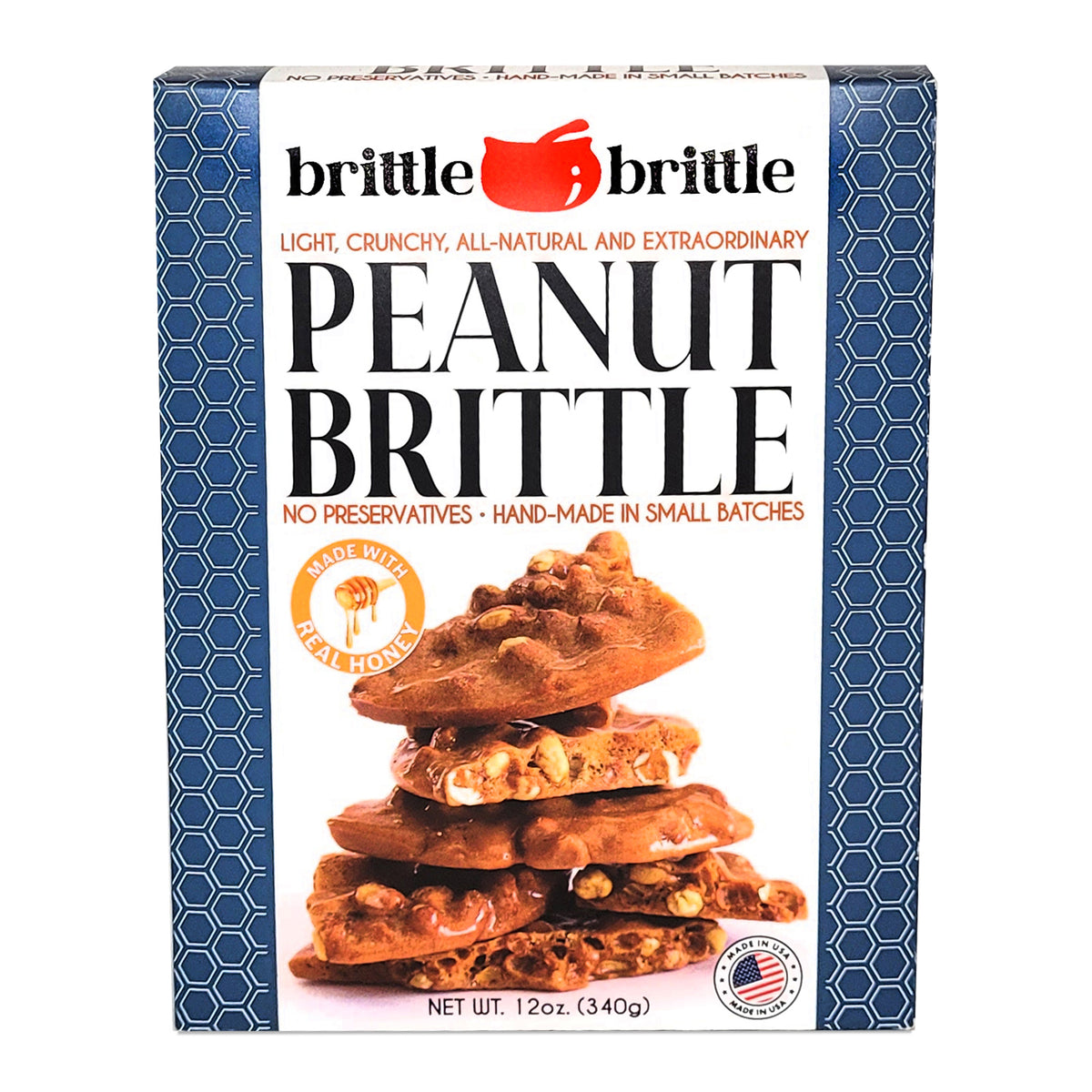 Gourmet Peanut Brittle (12oz)