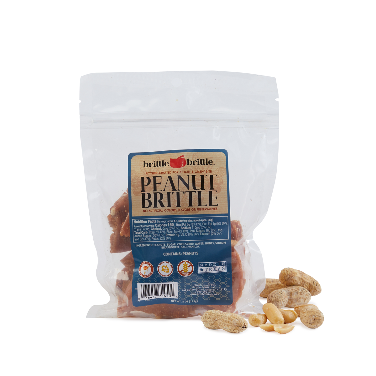 Gourmet Peanut Brittle
