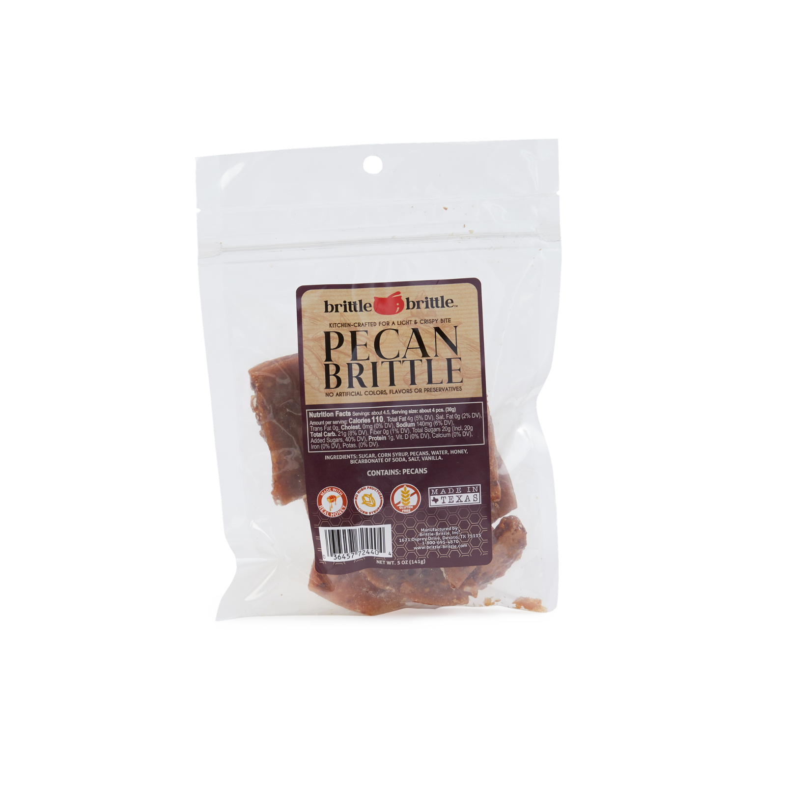 Pecan Brittle (5 oz. Bag)